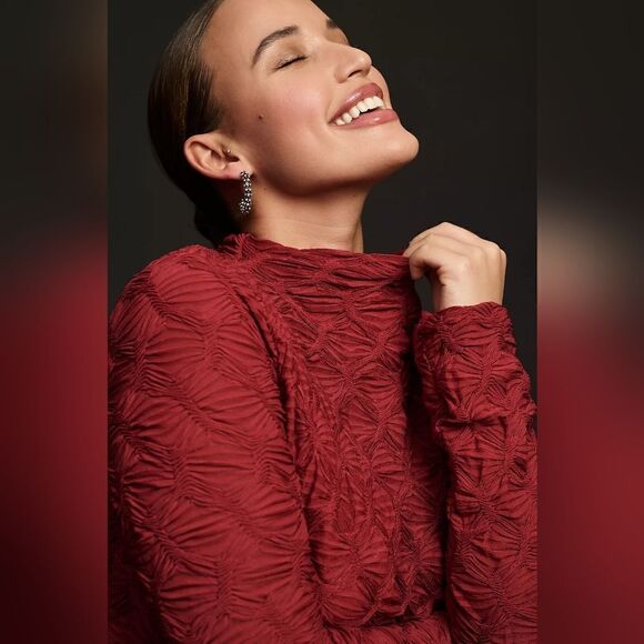 MAEVE by Anthropologie Mini Mock dress NEW - Picture 3 of 13